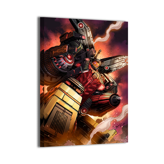 Titanic Sentinel Wall Art Canvas Print – Mecha Robot by Michael Magallanes & Kevin Anthony De Castro