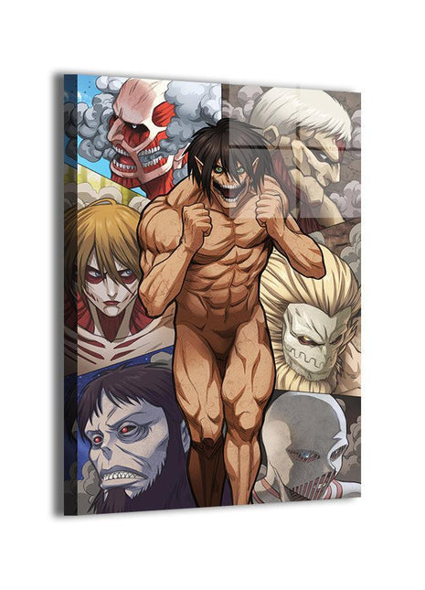 Titans of Attack on Titan Wall Art | STGCollection [variant_option1] Print, Premium Wall Art by Snapping Turtle Gallery