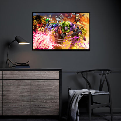 Alt: Wildcats Image Comics team wall art – poster print