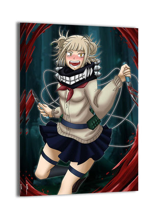 Himiko Toga Wall Art | My Hero Academia Acrylic, Metal & Canvas Print - Snapping Turtle Gallery