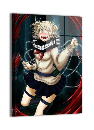 Himiko Toga Wall Art | My Hero Academia Acrylic, Metal & Canvas Print - Snapping Turtle Gallery