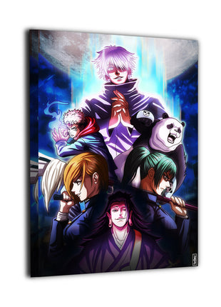Gojo Satoru Wall Art | Jujutsu Kaisen Anime Acrylic, Metal & Canvas - Snapping Turtle Gallery
