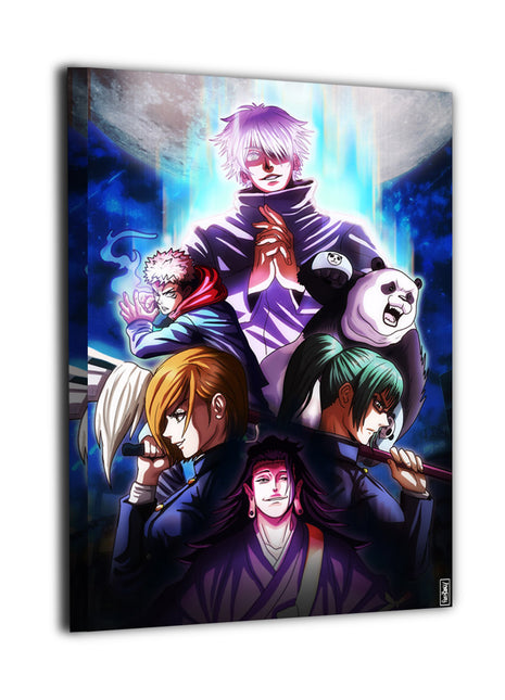 Gojo Satoru Wall Art | Jujutsu Kaisen Anime Acrylic, Metal & Canvas - Snapping Turtle Gallery