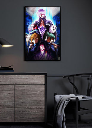 Gojo Satoru Wall Art | Jujutsu Kaisen Anime Acrylic, Metal & Canvas - Snapping Turtle Gallery