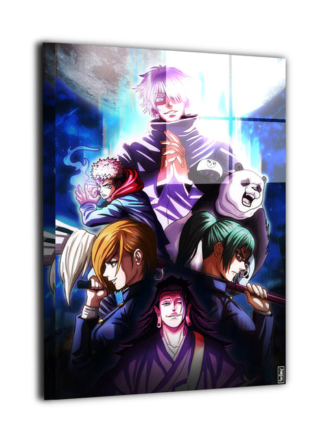 Gojo Satoru Wall Art | Jujutsu Kaisen Anime Acrylic, Metal & Canvas - Snapping Turtle Gallery