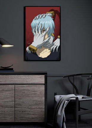Tomura Shigaraki Wall Art | My Hero Academia Acrylic, Metal & Canvas - Snapping Turtle Gallery