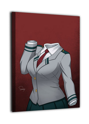 Toru Hagakure Wall Art | My Hero Academia Acrylic, Metal & Canvas - Snapping Turtle Gallery