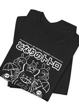 Totoro Linework Edition My Neighbor Totoro Ghibli Shirt - Snapping Turtle Gallery
