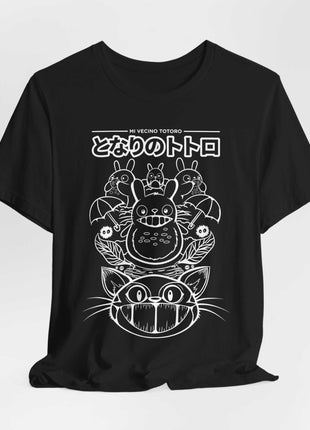 Totoro Linework Edition My Neighbor Totoro Ghibli Shirt - Snapping Turtle Gallery