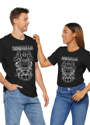 Totoro Linework Edition My Neighbor Totoro Ghibli Shirt - Snapping Turtle Gallery
