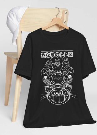 Totoro Linework Edition My Neighbor Totoro Ghibli Shirt - Snapping Turtle Gallery