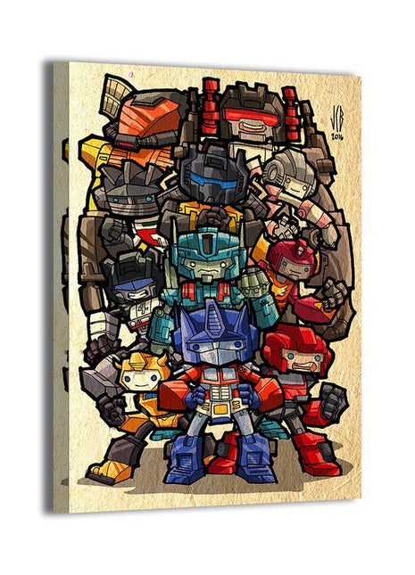 Transformers Wall Art | Fan Art | Snapping Turtle Gallery [variant_option1] Print, Premium Wall Art by Snapping Turtle Gallery