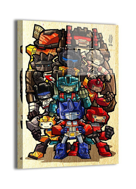 Transformers Wall Art | Fan Art | Snapping Turtle Gallery [variant_option1] Print, Premium Wall Art by Snapping Turtle Gallery
