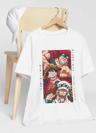 Triple Captain Alliance Shirt | One Piece Fan Art | Snapping Turtle Gallery [variant_option1] Print, Premium Wall Art by Snapping Turtle Gallery