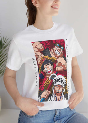 Triple Captain Alliance Shirt | One Piece Fan Art | Snapping Turtle Gallery [variant_option1] Print, Premium Wall Art by Snapping Turtle Gallery
