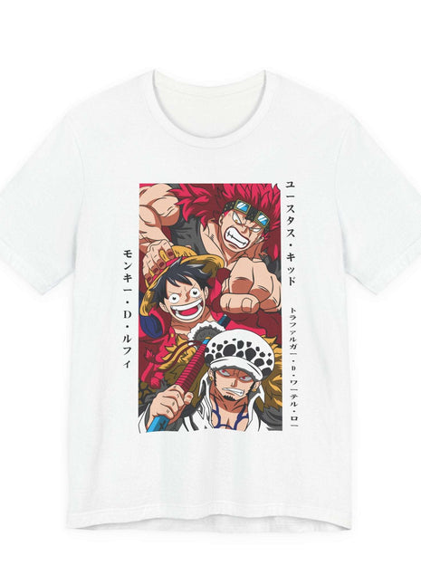 Luffy Law Kid Triple Captain One Piece Shirt - Snapping Turtle Gallery