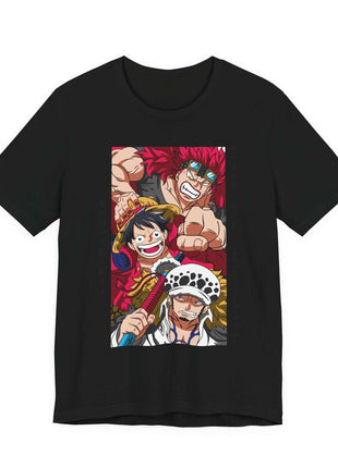 Triple Captain Alliance Shirt | One Piece Fan Art | Snapping Turtle Gallery [variant_option1] Print, Premium Wall Art by Snapping Turtle Gallery