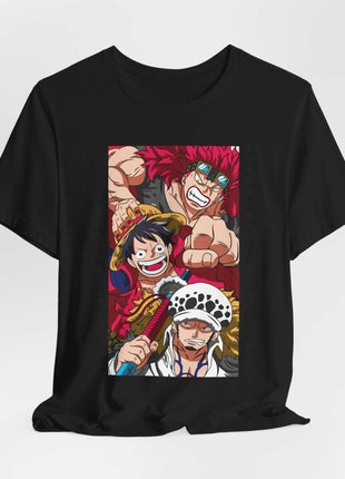 Triple Captain Alliance Shirt | One Piece Fan Art | Snapping Turtle Gallery [variant_option1] Print, Premium Wall Art by Snapping Turtle Gallery
