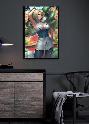 Tsunade Wall Art | Naruto Ultra-HD Acrylic, Metal & Canvas Print - Snapping Turtle Gallery