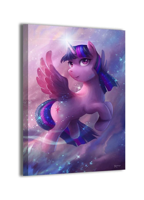 Twilight Sparkle Art | Acrylic, Metal & Canvas [variant_option1] Print, Premium Wall Art by Snapping Turtle Gallery