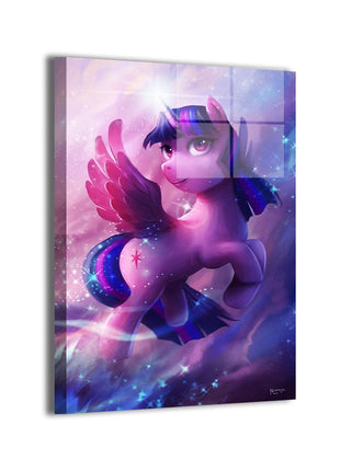 Twilight Sparkle Art | Acrylic, Metal & Canvas [variant_option1] Print, Premium Wall Art by Snapping Turtle Gallery