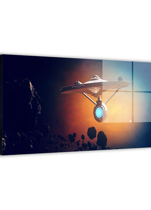 USS Enterprise Wall Art | Star Trek HD Acrylic, Metal & Canvas Print - Snapping Turtle Gallery