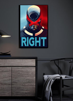 Unyielding Vision Wall Art Room Mockup – Cyclops (X-Men) by Ceasar