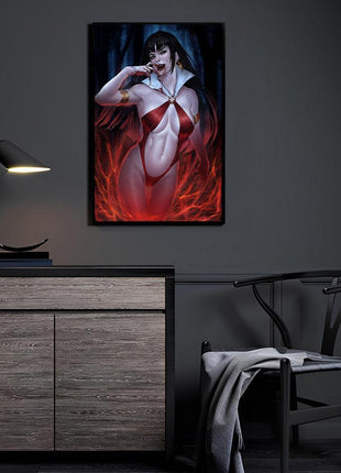 Vampirella Wall Art | Dynamite Comics HD Acrylic, Metal & Canvas Print - Snapping Turtle Gallery
