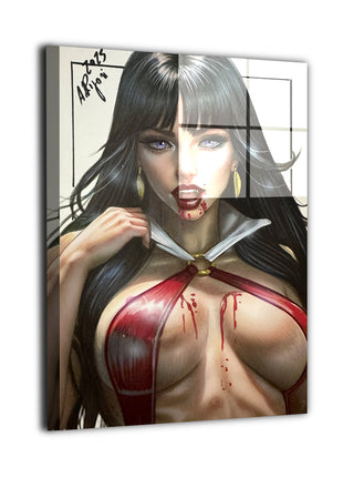 Crimson Seduction Wall Art