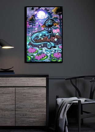 Vaporeon Wall Art | Pokémon Fan Art | Snapping Turtle Gallery [variant_option1] Print, Premium Wall Art by Snapping Turtle Gallery