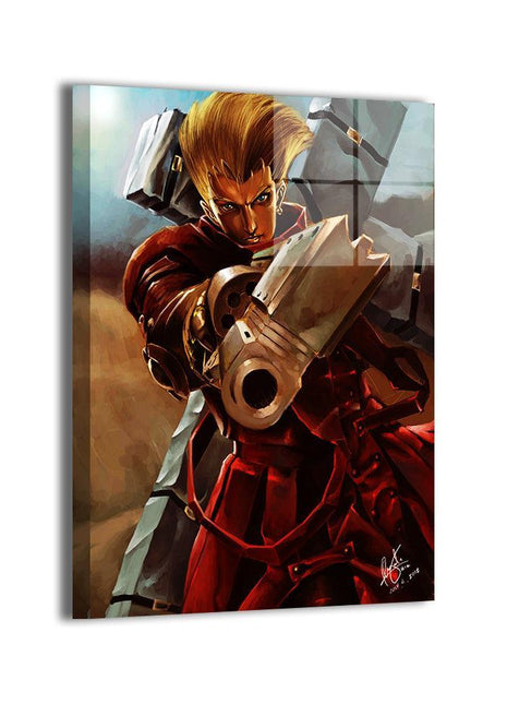 Vash the Stampede Wall Art | Trigun HD Acrylic, Metal & Canvas Print - Snapping Turtle Gallery