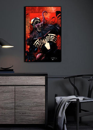 Venom Wall Art | Marvel Spider-Man HD Acrylic, Metal & Canvas Print - Snapping Turtle Gallery