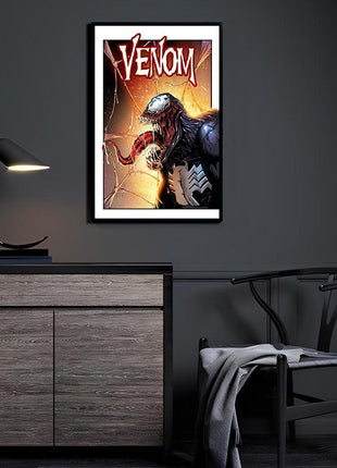 Venom Wall Art | Marvel Ultra-HD Acrylic HD Metal & Canvas Print Decor - Snapping Turtle Gallery