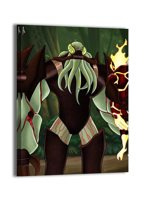Vilgax Wall Art | Ben 10 Fan Art | Snapping Turtle Gallery [variant_option1] Print, Premium Wall Art by Snapping Turtle Gallery