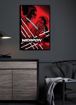 Weapon X Grudge Match Wall Art