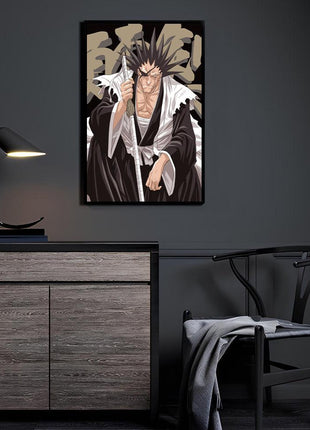 Warlord of Zaraki Kenpachi Bleach wall art secondary view
