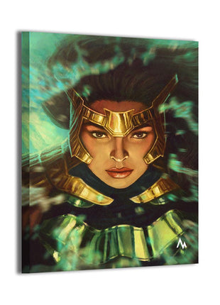 Wave Pearl Pangan X-Men Marvel Art | Acrylic, Metal & Canvas - Snapping Turtle Gallery