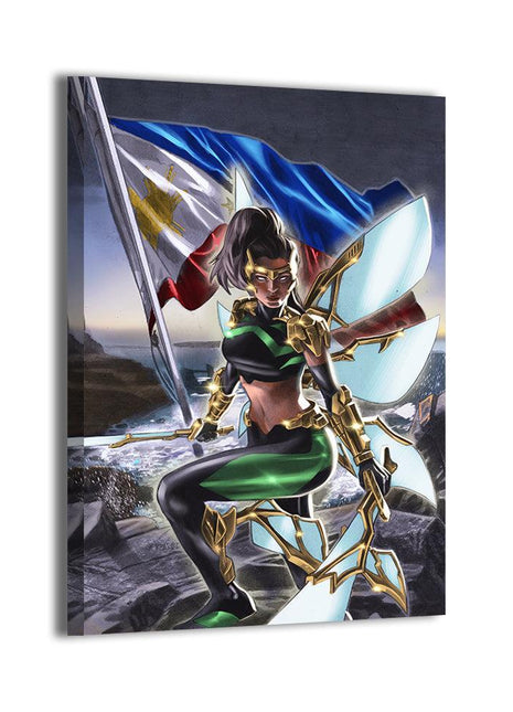 Wave Wall Art | X-Men Fan Art | Snapping Turtle Gallery [variant_option1] Print, Premium Wall Art by Snapping Turtle Gallery