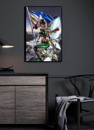 Wave Wall Art | X-Men Fan Art | Snapping Turtle Gallery - Snapping Turtle Gallery
