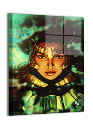 Wave Pearl Pangan X-Men Marvel Art | Acrylic, Metal & Canvas - Snapping Turtle Gallery