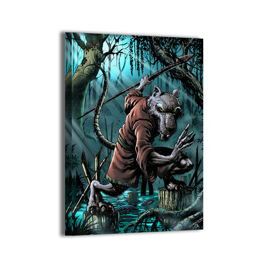 Wisdom of Splinter Wall Art Canvas Print – TMNT Master Splinter by Emil Cabaltierra