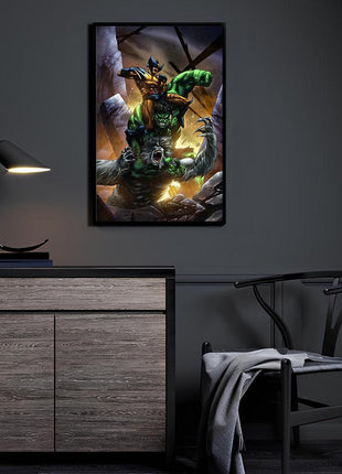 Wolverine Wall Art | Marvel Fan Art | Snapping Turtle Gallery - Snapping Turtle Gallery