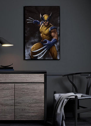 Wolverine X-Men Wall Art | Marvel Ultra-HD Acrylic, Metal & Canvas - Snapping Turtle Gallery
