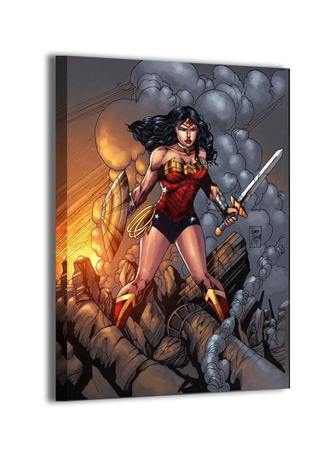 Wonder Woman Wall Art | DC Comics HD Acrylic, Metal & Canvas Art Print - Snapping Turtle Gallery