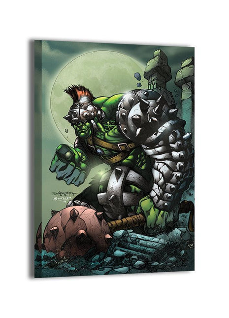 World War Hulk Wall Art | Marvel Fan Art | Snapping Turtle Gallery [variant_option1] Print, Premium Wall Art by Snapping Turtle Gallery