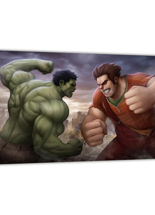 Wreck-It Ralph Hulk Crossover Wall Art | HD Acrylic, Metal & Canvas - Snapping Turtle Gallery