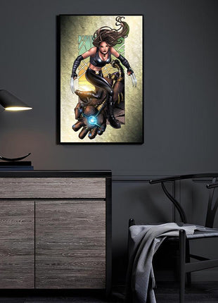 X-23 Wall Art | Marvel Wolverine Fan Art | Snapping Turtle Gallery - Snapping Turtle Gallery