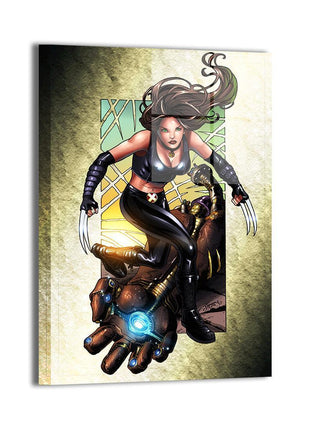 X-23 Wall Art | Marvel Wolverine Fan Art | Snapping Turtle Gallery - Snapping Turtle Gallery