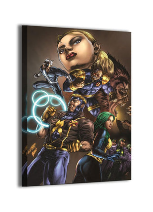X-Factor Wall Art | Factor Strike Team Comic Art | Snapping Turtle Gallery - Snapping Turtle Gallery