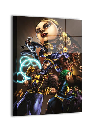 X-Factor Wall Art | Factor Strike Team Comic Art | Snapping Turtle Gallery - Snapping Turtle Gallery